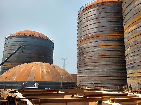 盘县焦粉钢板仓